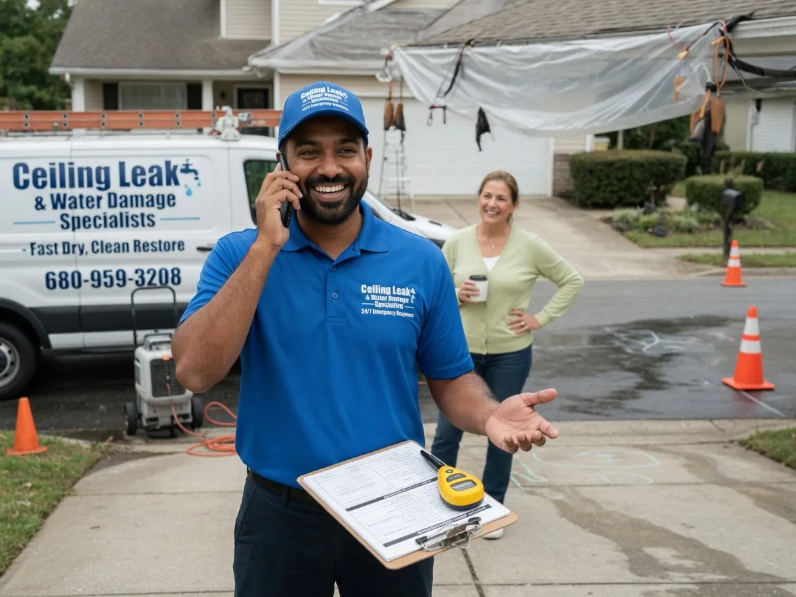 Ceiling Leak Cleanup Martin, SC FAQs